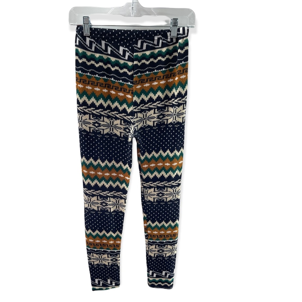 XJ Boost Soft Multicolor Print Leggings One Size